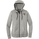 Mercer Chiefs New Era Ladies French Terry Full-Zip Hoodie