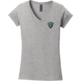 Biggby Spartans Softstyle Ladies Fit V-Neck T-Shirt