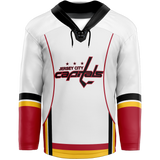 Jersey City Capitals Youth Goalie Sublimated Jersey