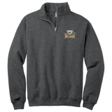Biggby Bulldogs Tier 2 NuBlend 1/4-Zip Cadet Collar Sweatshirt