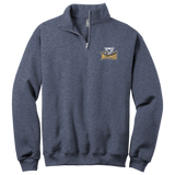 Biggby Bulldogs Tier 2 NuBlend 1/4-Zip Cadet Collar Sweatshirt