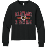MD Jr. Black Bears Youth 6-Ounce Heavyweight Long Sleeve Tee
