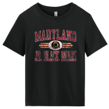 MD Jr. Black Bears Women's 6-Ounce Heavyweight Tee
