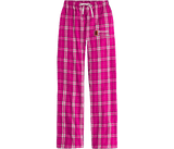 Biggby Coffee Hockey Club Women's Flannel Plaid Pant