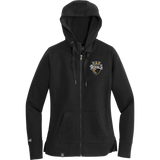 Queen City Royals New Era Ladies French Terry Full-Zip Hoodie