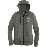 Biggby Bulldogs Tier 3 New Era Ladies French Terry Full-Zip Hoodie