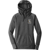 Biggby Bulldogs Tier 3 New Era Ladies Tri-Blend Fleece Pullover Hoodie