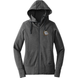 Chelsea Bulldogs New Era Ladies Tri-Blend Fleece Full-Zip Hoodie