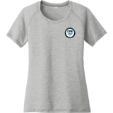 Carolina Premier Hockey Ladies PosiCharge Tri-Blend Wicking Scoop Neck Raglan Tee
