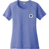 North Park Hockey Ladies PosiCharge Tri-Blend Wicking Scoop Neck Raglan Tee