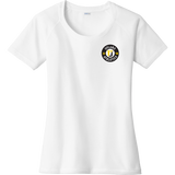 Upland Athletics Ladies PosiCharge Tri-Blend Wicking Scoop Neck Raglan Tee