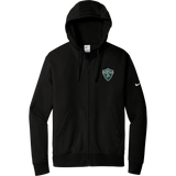 Biggby Spartans Nike Club Fleece Sleeve Swoosh Full-Zip Hoodie