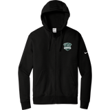 Biggby Barbarians Nike Club Fleece Sleeve Swoosh Full-Zip Hoodie