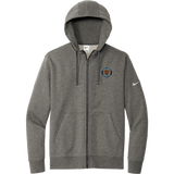 Hazel Park Bears Nike Club Fleece Sleeve Swoosh Full-Zip Hoodie
