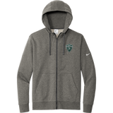 Biggby Spartans Nike Club Fleece Sleeve Swoosh Full-Zip Hoodie