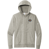 Hazel Park Bears Nike Club Fleece Sleeve Swoosh Full-Zip Hoodie