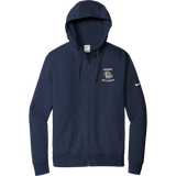 Biggby Bulldogs Tier 3 Nike Club Fleece Sleeve Swoosh Full-Zip Hoodie