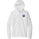 NYC Hockey Club Nike Club Fleece Sleeve Swoosh Full-Zip Hoodie