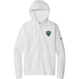 Biggby Spartans Nike Club Fleece Sleeve Swoosh Full-Zip Hoodie
