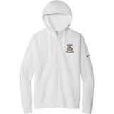Biggby Bulldogs Tier 3 Nike Club Fleece Sleeve Swoosh Full-Zip Hoodie