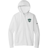 Biggby Barbarians Nike Club Fleece Sleeve Swoosh Full-Zip Hoodie