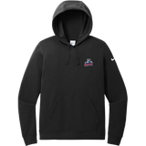 Hartford Jr. Wolfpack Nike Women's Club Fleece Sleeve Swoosh Pullover Hoodie