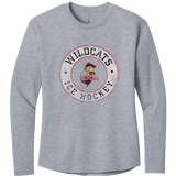 Jersey Shore Wildcats Women's Cotton Relaxed Long Sleeve Tee