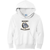 Biggby Bulldogs Tier 3 Youth Core Fleece Pullover Hooded Sweatshirt