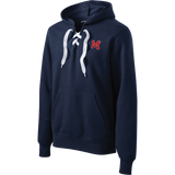 Mount St. Charles Lace Up Pullover Hooded Sweatshirt