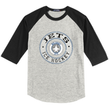 NJ Jets Youth Colorblock Raglan Jersey